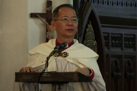 Sermon as the Most Revd Moon Hing installed as of SE Asia