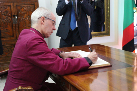 GBD-ACC16-Abp _Welby _President _Lungu _State _House _Visitors _Book