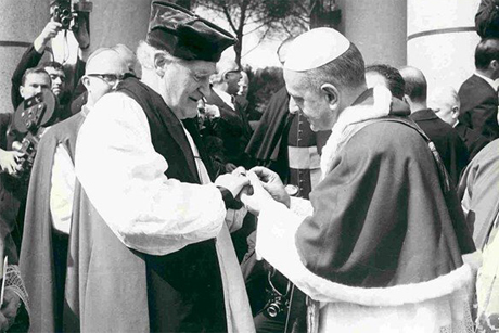 The Common Declaration by Pope Paul VI and Archbishop of Canterbury Michael  Ramsey