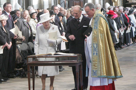 WAbbey _Queen -Elizabeth -Prince -Philip -Diamond -Wedding -2007