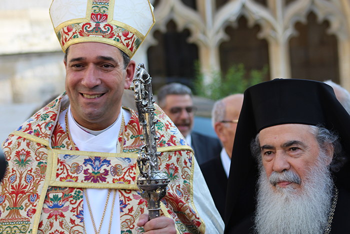 Patriarch -of Jerusalem -is -Theophilus -III-at -installation -of -ABP-Hosam _ACNS_700x 467