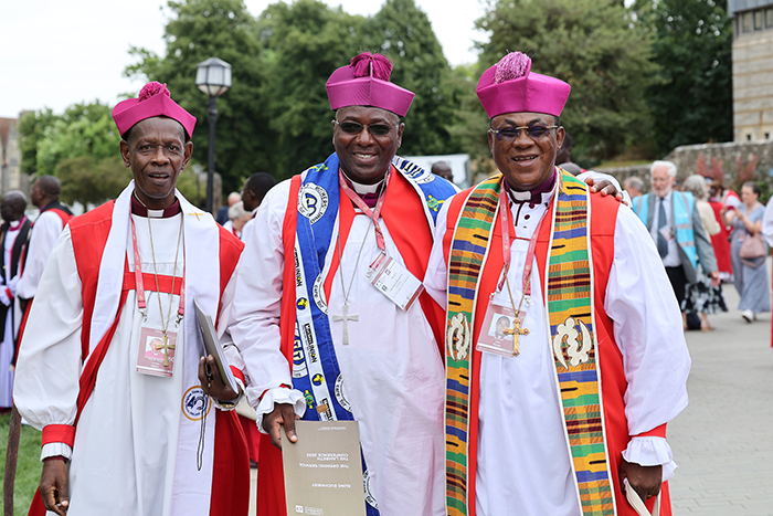 Bishops at the Opening Service at Canterbury Cathedral during the 2022 Lambeth Conference