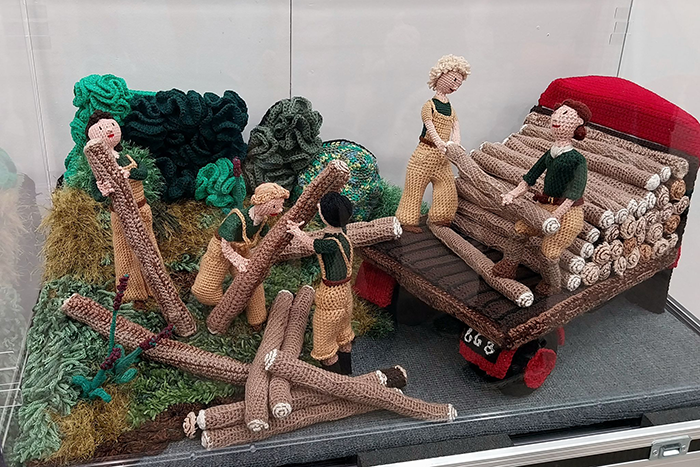 Textile exhibition exploring wartime Britain to be displayed at