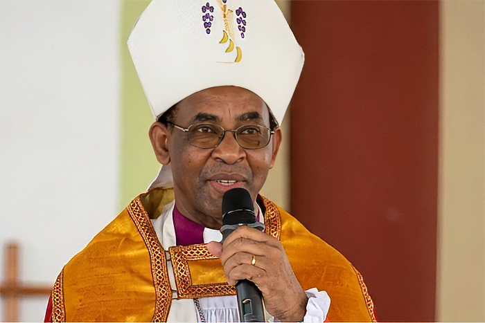 The Rt Revd Eraste Bigirimana, the Bishop of Bujumbura Diocese and Primate-elect of the Anglican Church of Burundi
